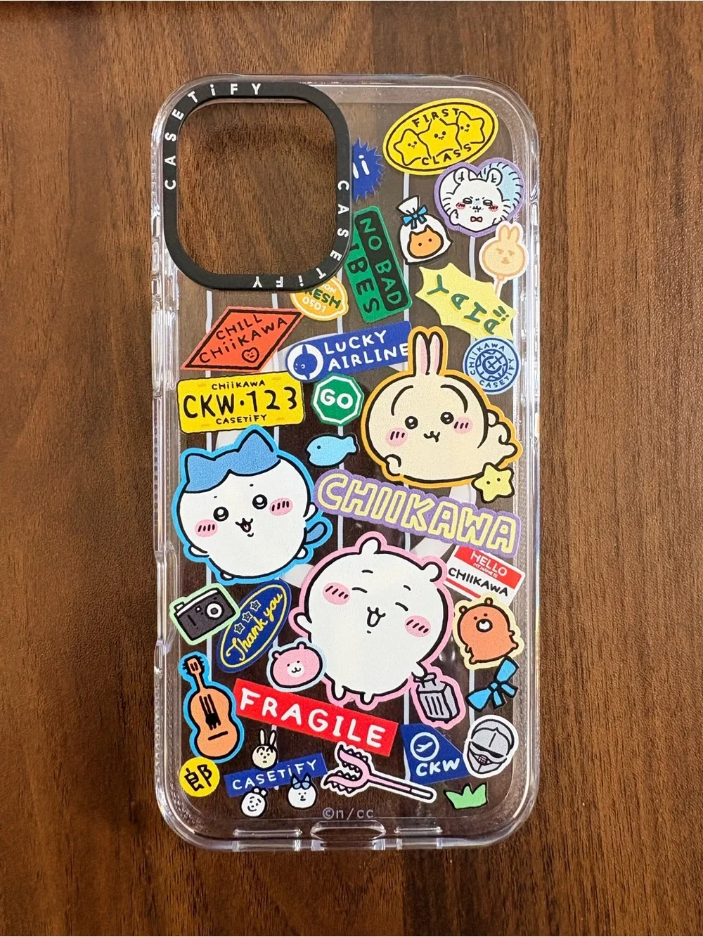 Casetify clear plastic